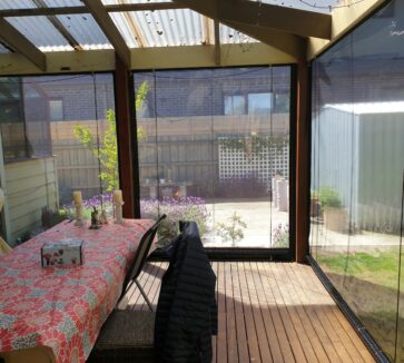 bistro café blinds