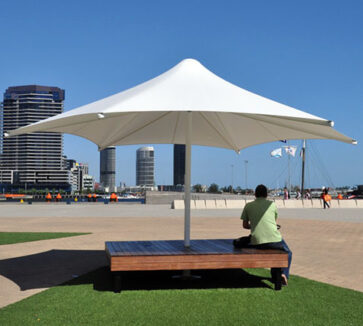 Skyspan commercial shade umbrella