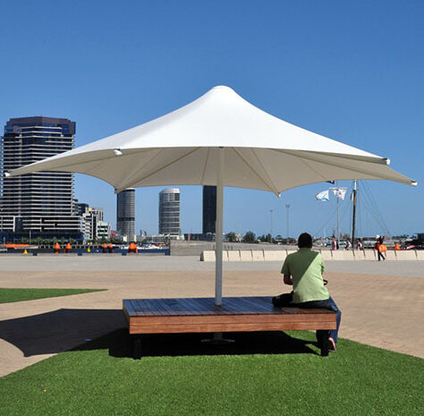 Skyspan commercial shade umbrella