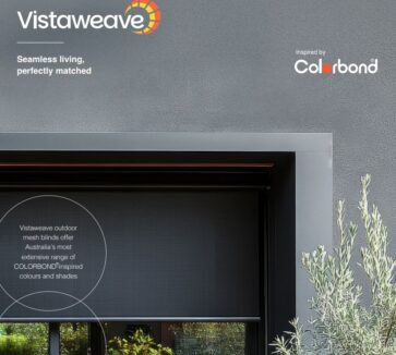 Vistaweave mesh blinds